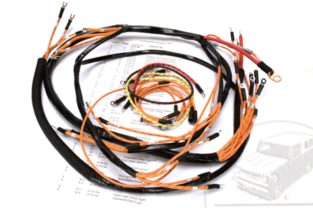Wiring Harness, 1946 Model K-4 And K-5 Dash, Engine And Headlight Harness