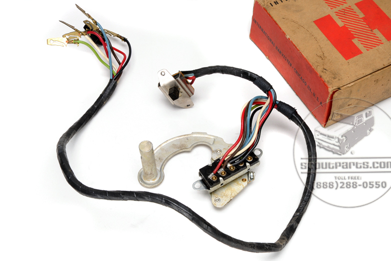 Turn Signal Assembly & Hazard Lights Switch For Larger Trucks 1600,  1700, 1800, Series.