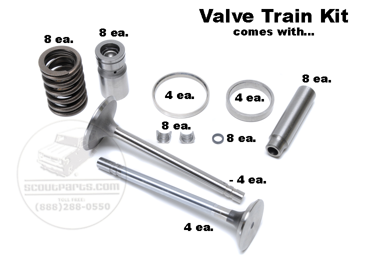 Valve Train Kit - 152C.I. (Order 2 For 304ci And 345ci)