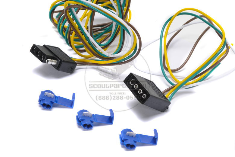 Connector Kit  For Trailer Wiring- 5 Foot 4 Pole