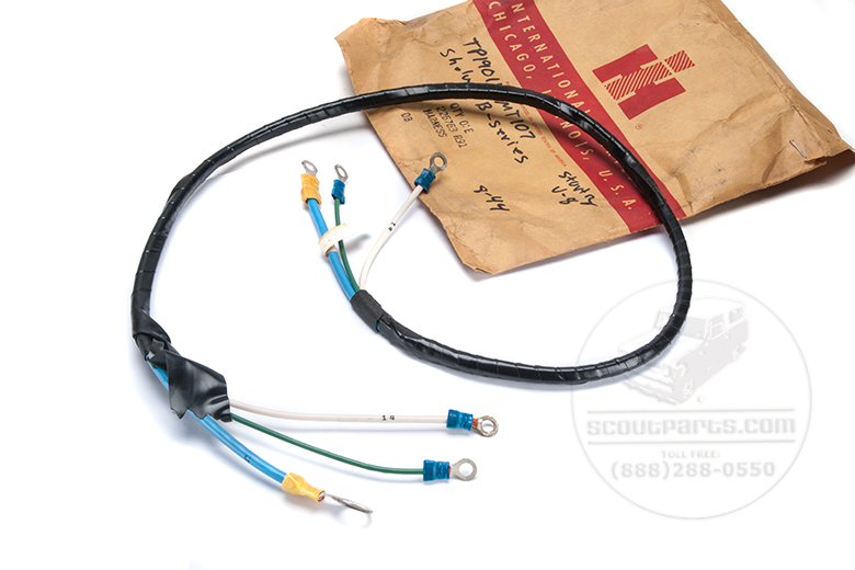 Wiring Harness - Starting Control Harness  V8 1959 To 1960