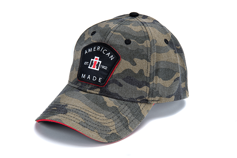 IH Washed Camo Patch Cap, Hat