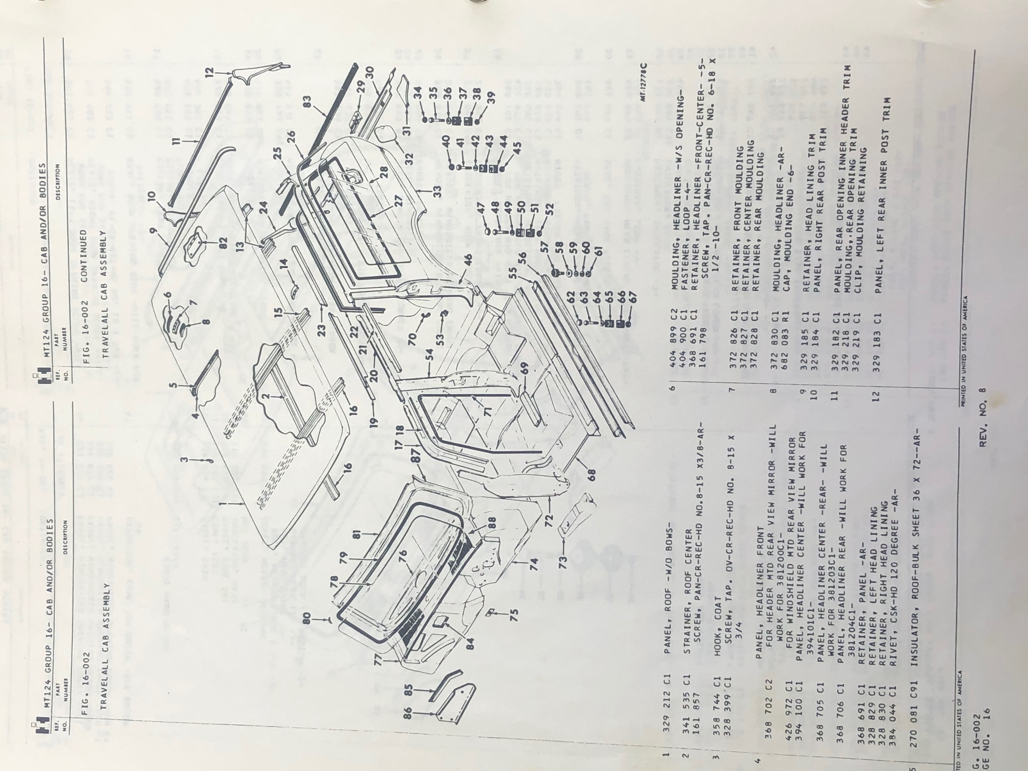 Tailgate Seal Kit For 69-72 Travellall