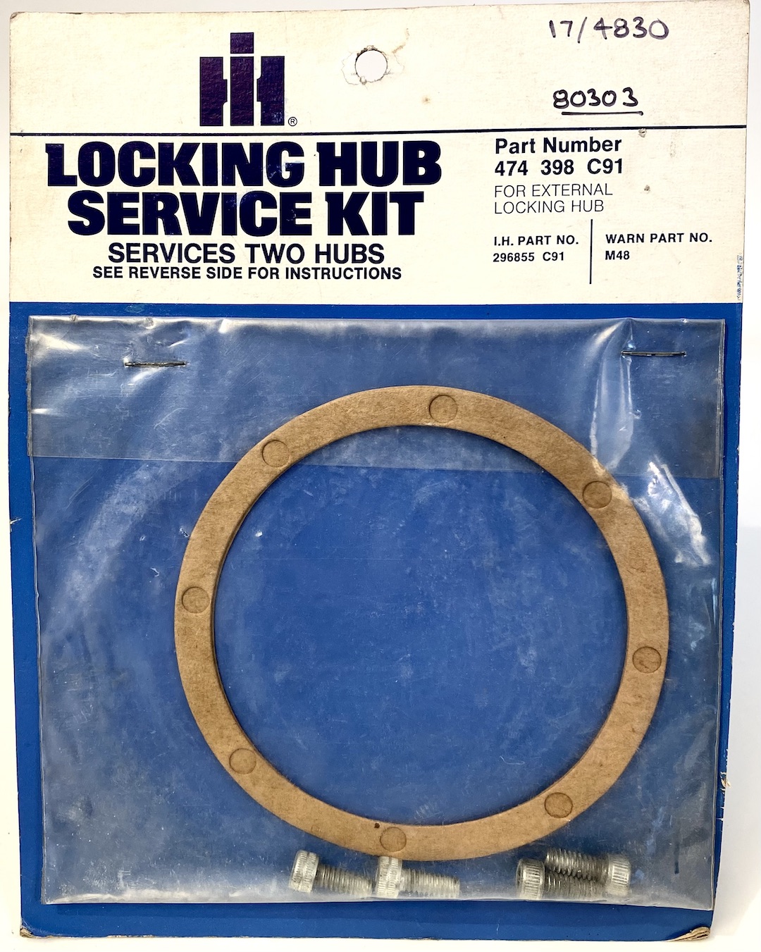 Locking hub service kit - New old stock-  474398C91