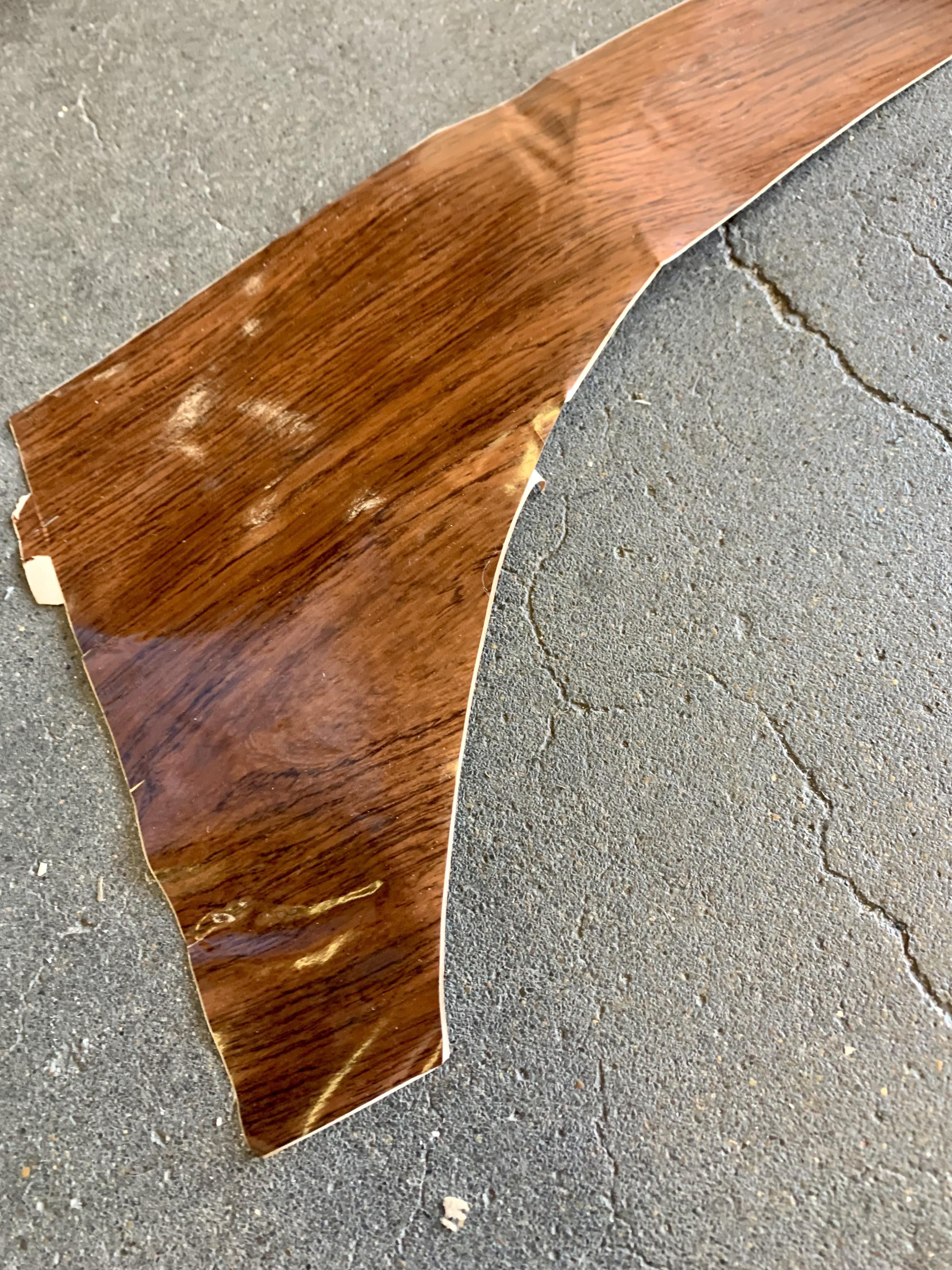 Travelall Decal wood side panel new old stock, 437635C91, 437636C91