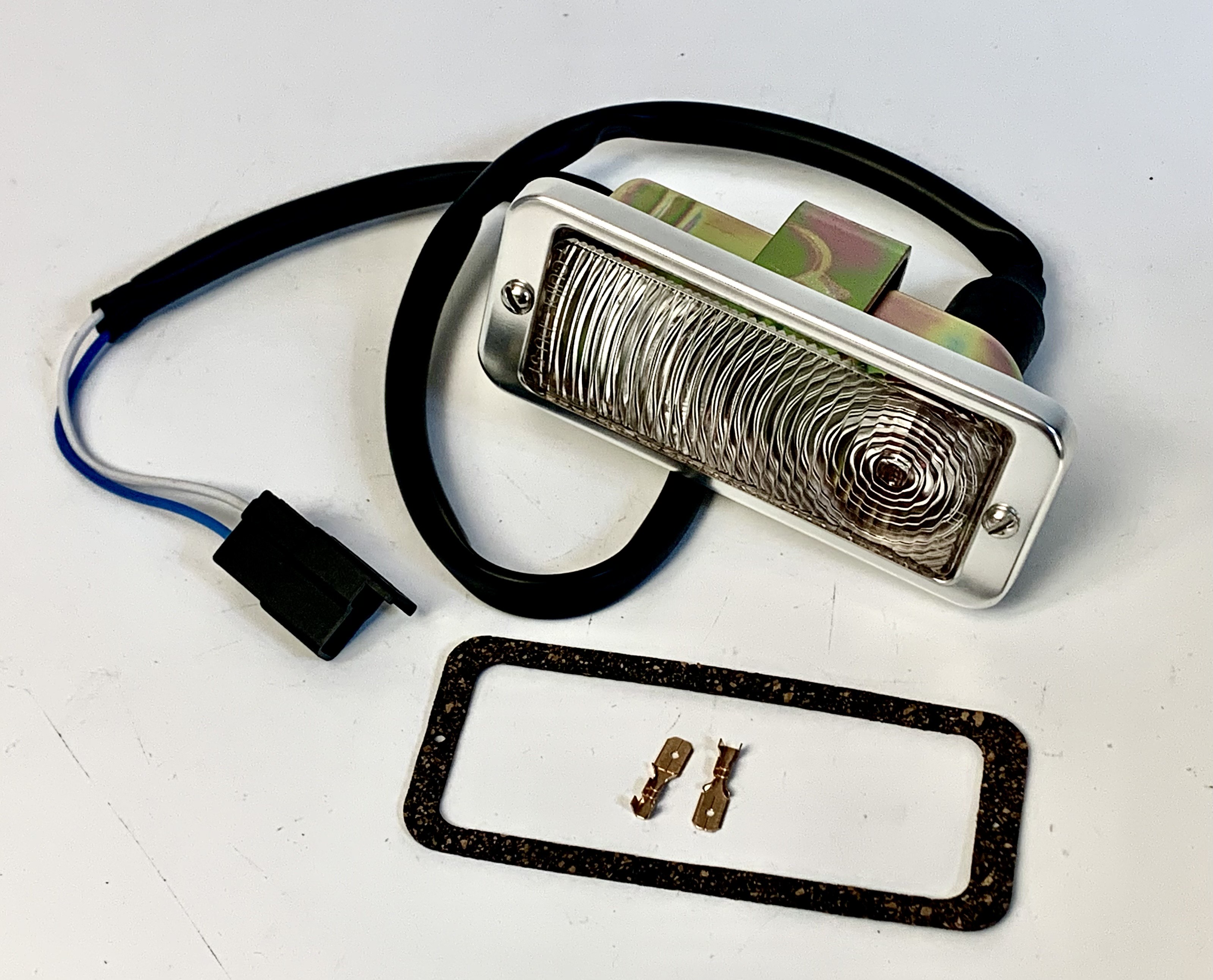 Turn Signal Assembly - Clear Lens (1950-55) L & R Truck, Travelall