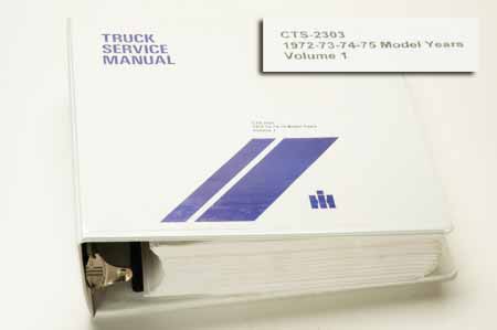 International Travelall Truck Service Manual Volume 1 Used