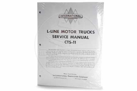 Service Manual (593 Pgs) 1950-1952 IH Truck (L Line)