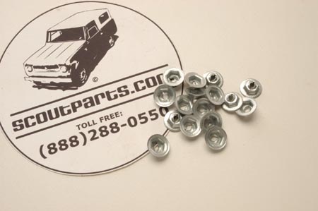 Pickup Emblem Thread Cutting Nut - Small & Large Size