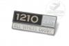 Emblem "1210 Eight All Wheel Drive" - Used